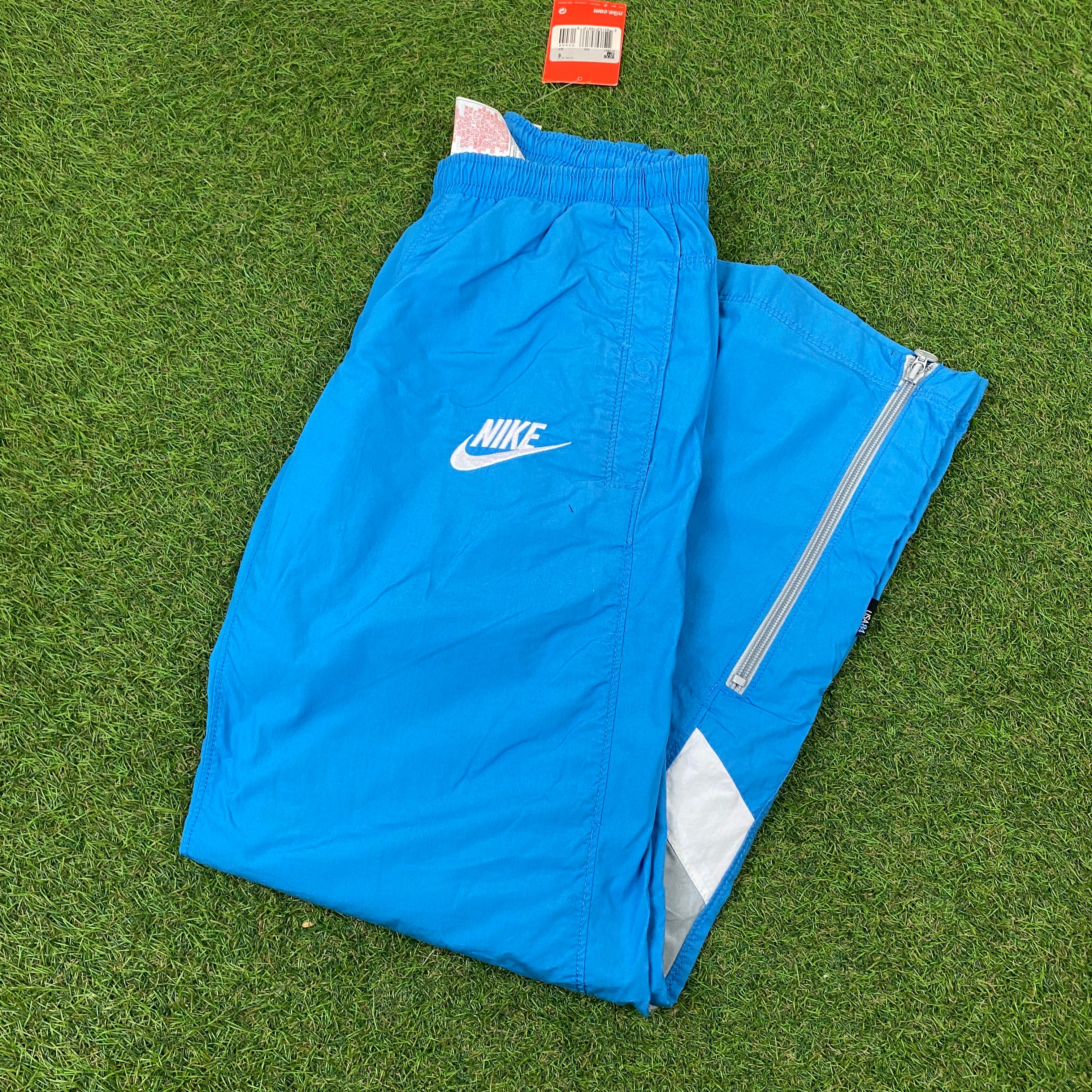 00s Nike Joggers Blue Small