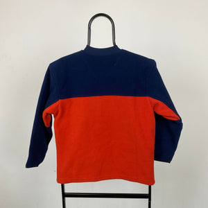 Vintage Nike Fleece Sweatshirt Blue XS/XXS