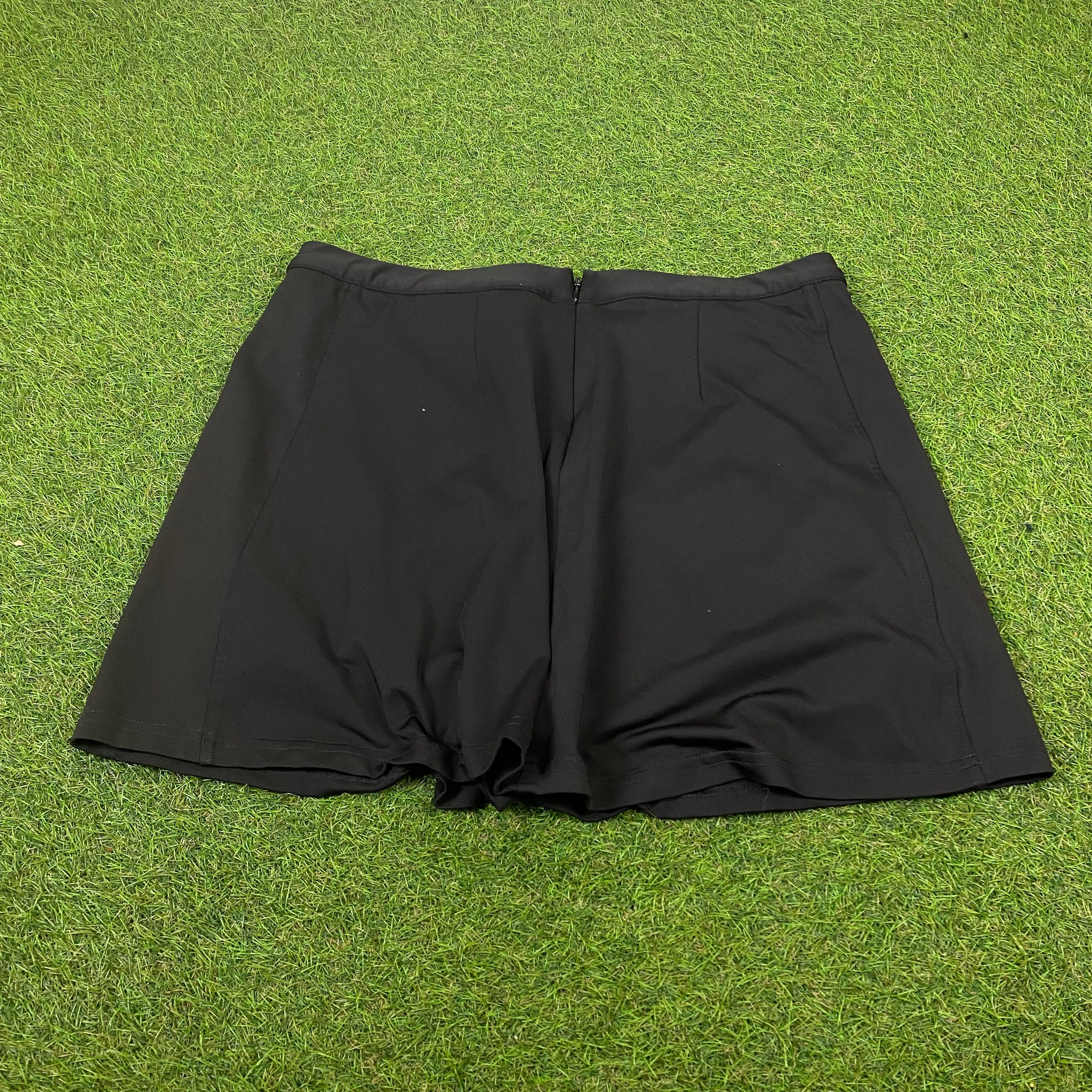 Erima Tennis Skirt Skort Black Large 14/16
