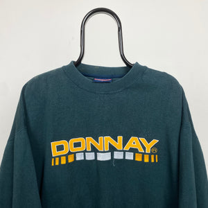 Retro Donnay Sweatshirt Green Large