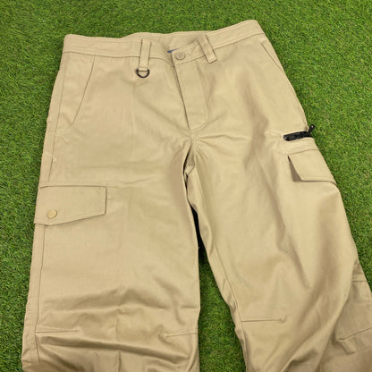 00s Nike Cargo Trousers Joggers Brown Medium