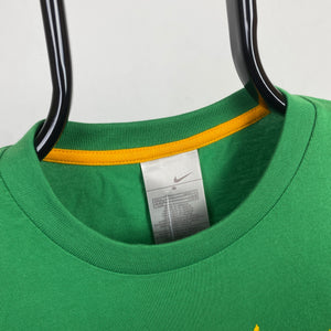 00s Nike T-Shirt Green Small