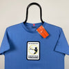 Vintage Nike Court Tennis T-Shirt Blue XS