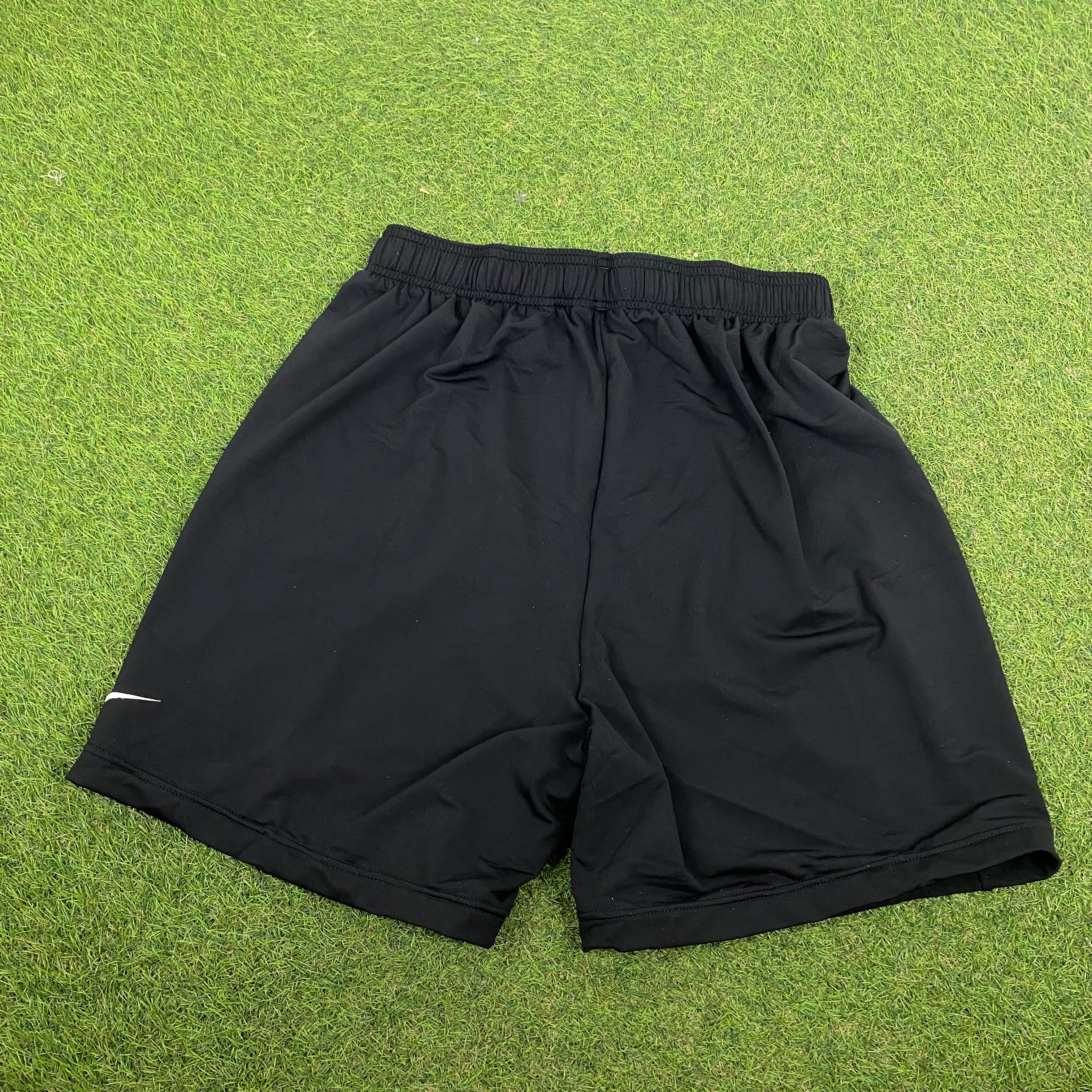 00s Nike Nylon Football Shorts Black XL