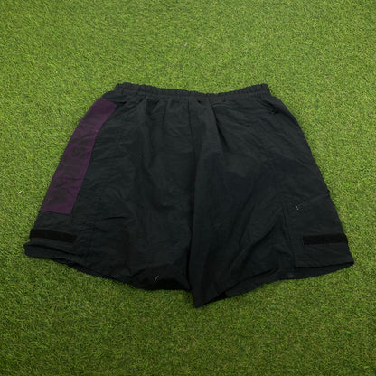 Retro Jack Wolfskin Shorts Black XL