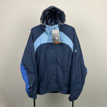 00s Nike ACG Waterproof Storm Coat Jacket Blue Large