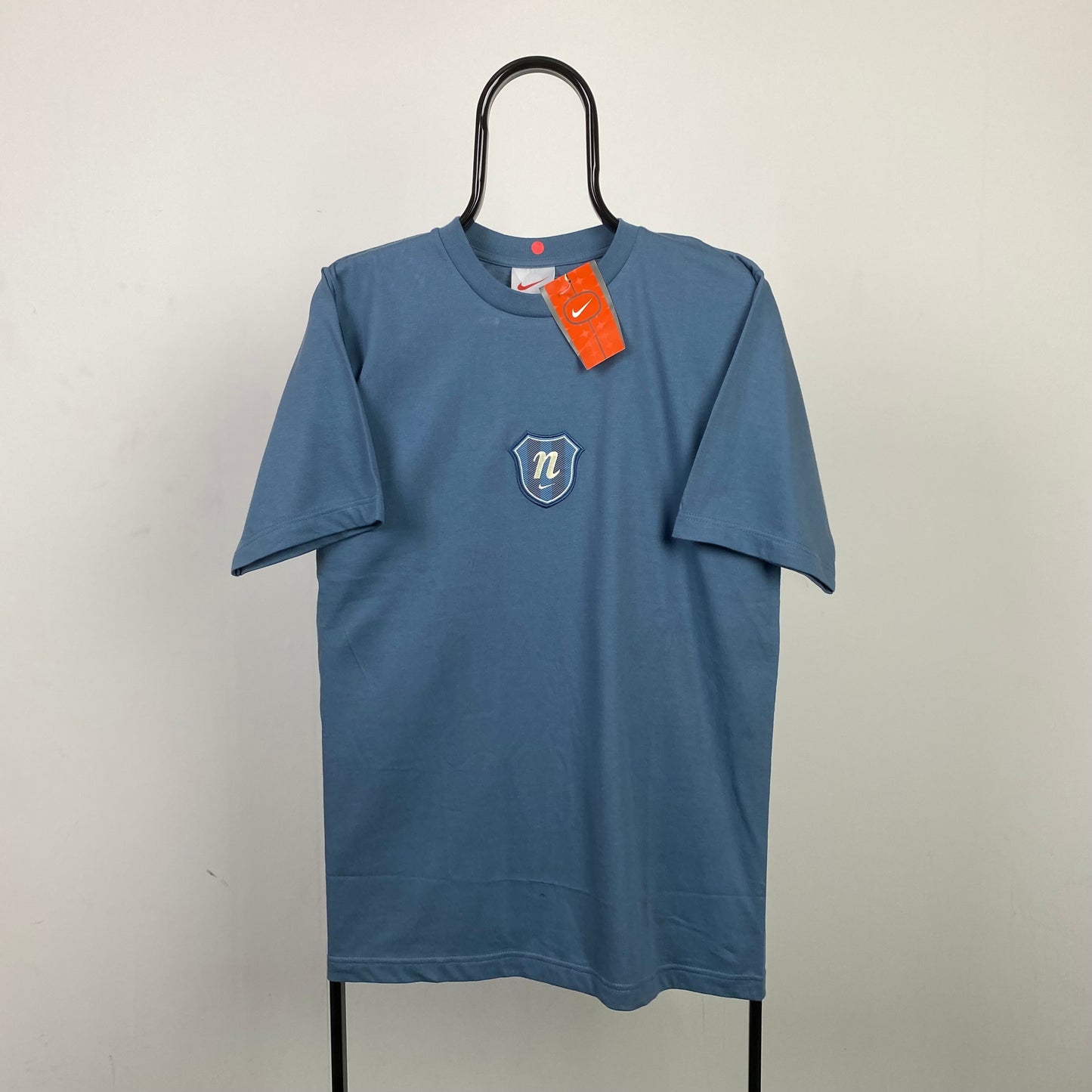 Vintage Nike T-Shirt Blue Small