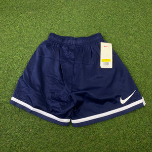90s Nike Nylon Shorts Blue Small