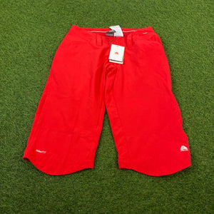 90s Nike ACG Cargo Shorts Red Small