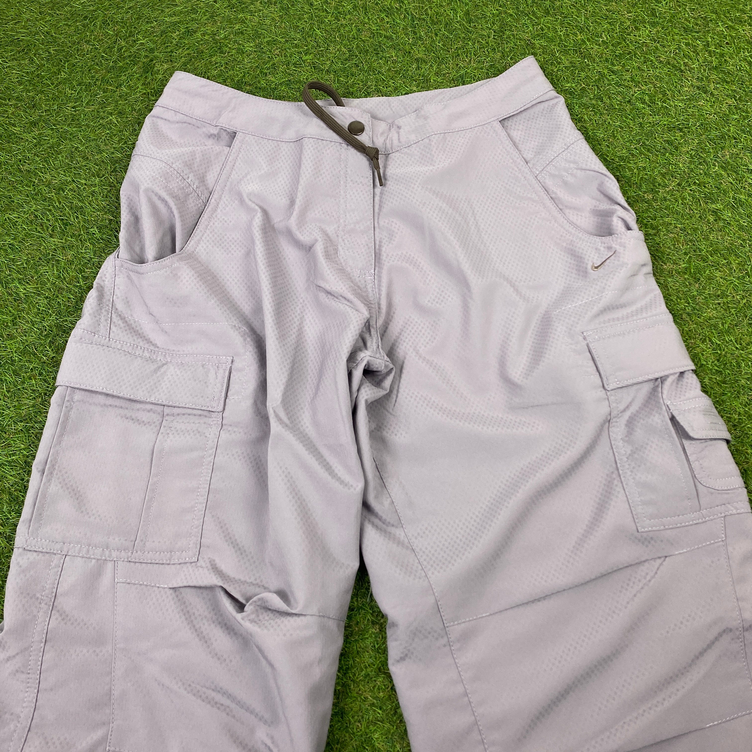 00s Nike Parachute Cargo Joggers Lavender Purple XS