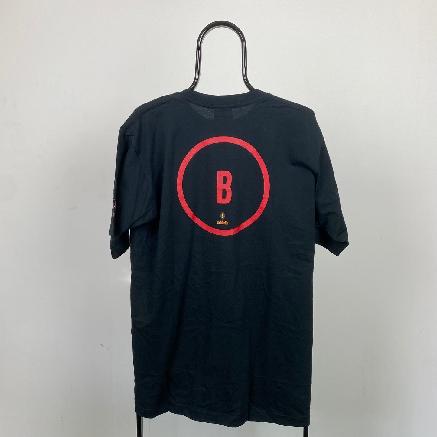 90s Nike Belgium T-Shirt Black Large