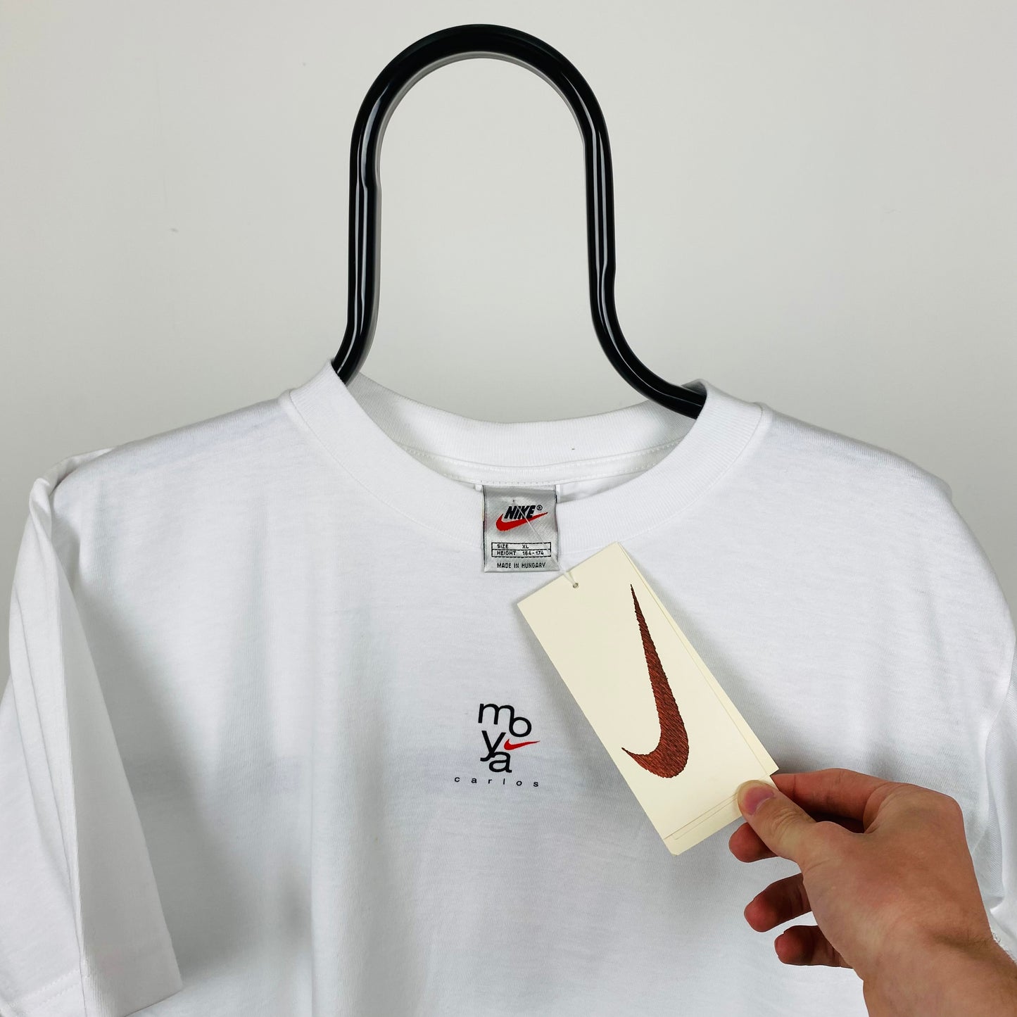 Vintage Nike Challenge Court Tennis T-Shirt White Small