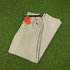 Vintage Nike Cotton Joggers Brown Small