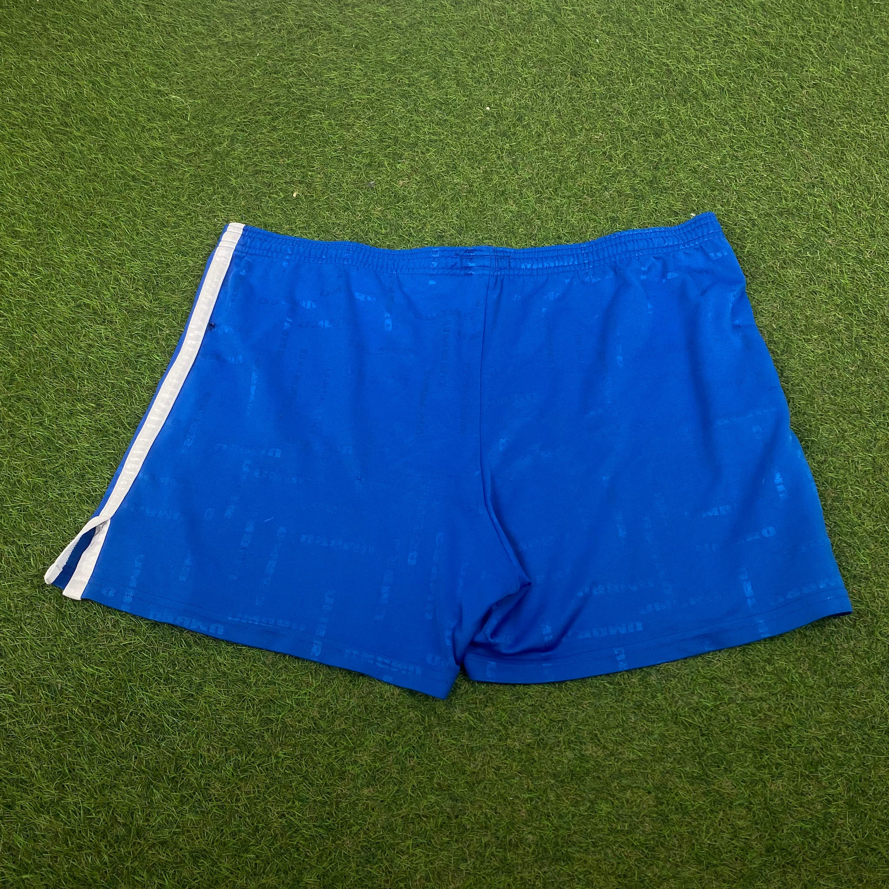 Vintage umbro 2025 nylon shorts