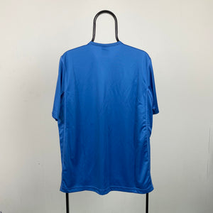 Vintage Nike Dri-Fit T-Shirt Blue Medium