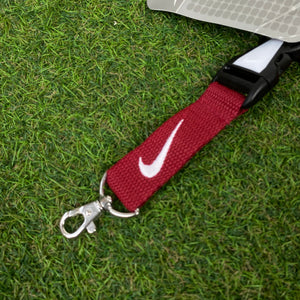 00s Nike Lanyard Keychain Key Ring Red