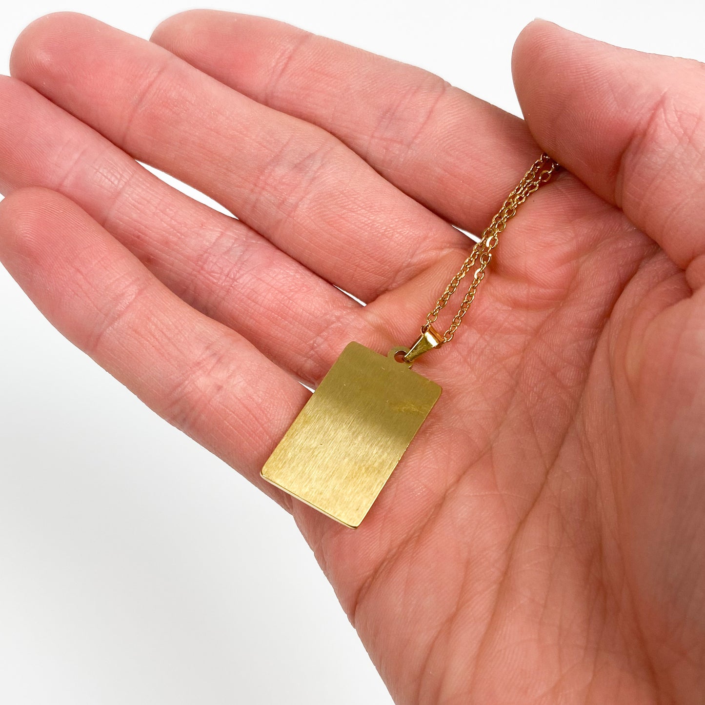 Libra Zodiac Star Sign Necklace Chain Gold