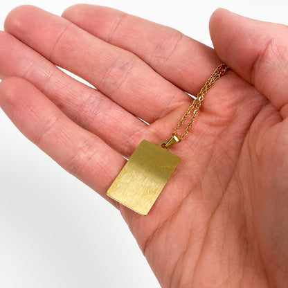 Libra Zodiac Star Sign Necklace Chain Gold