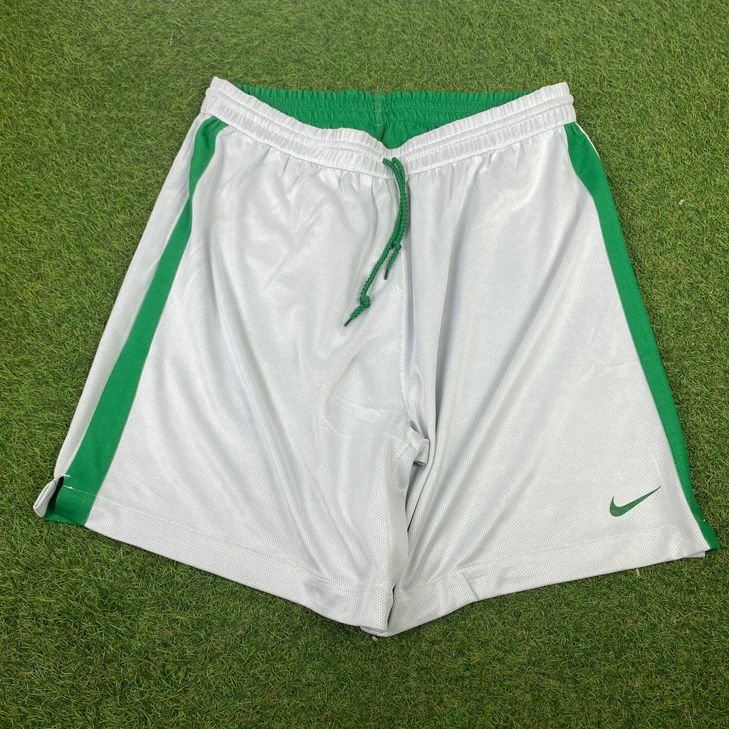 00s Nike Reversible Basketball Shorts Green XL