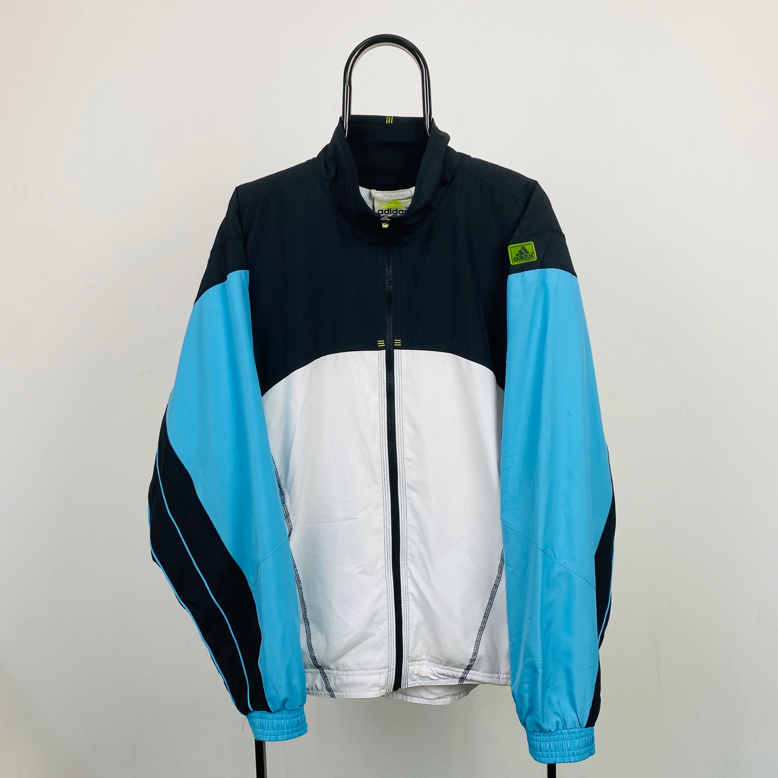 90s Adidas Equipment Windbreaker Jacket White XL