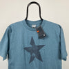Vintage Nike ACG T-Shirt Blue Small