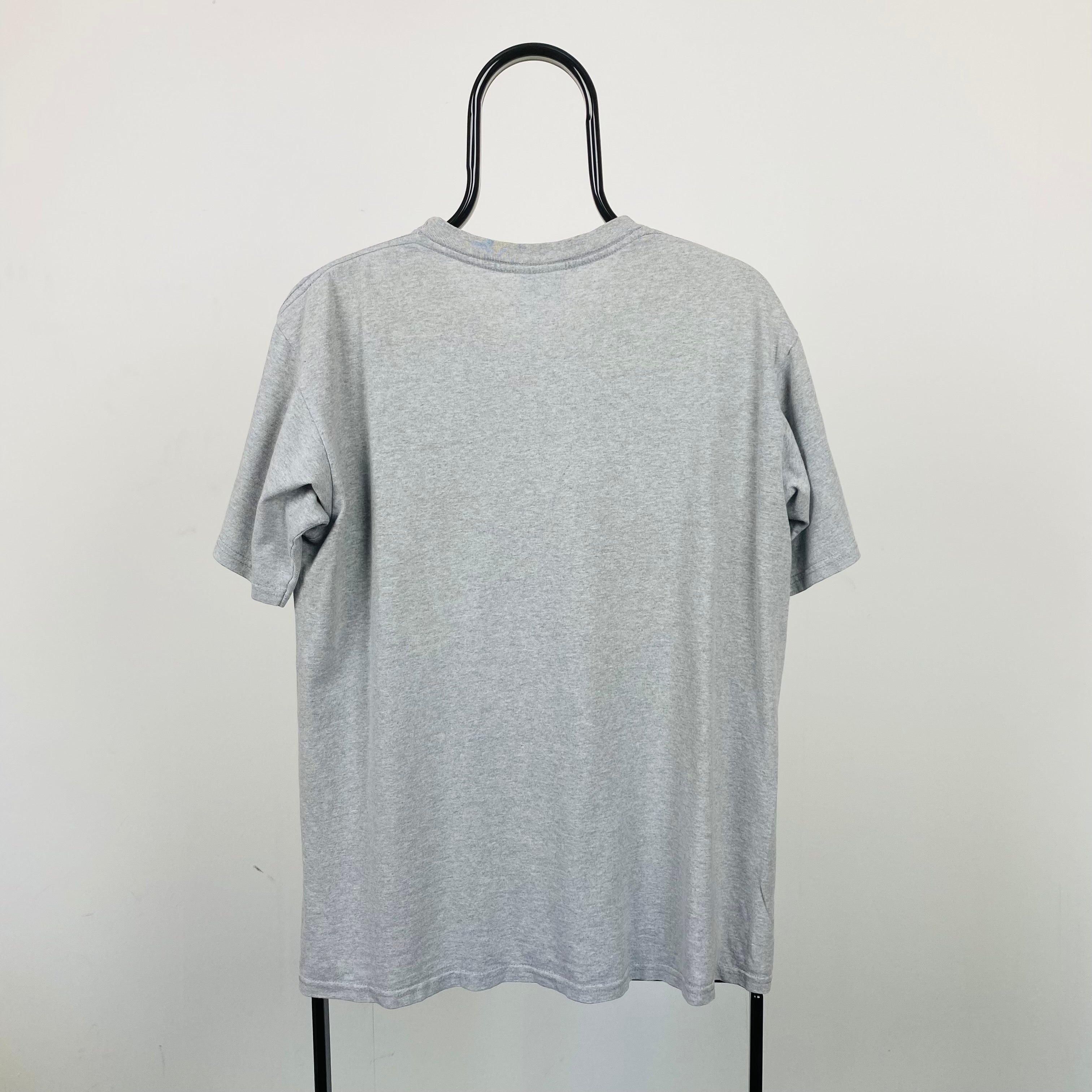 Vintage Nike Swoosh T-Shirt Grey Small