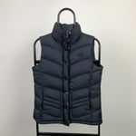 90s The North Face Puffer Gilet Black Small