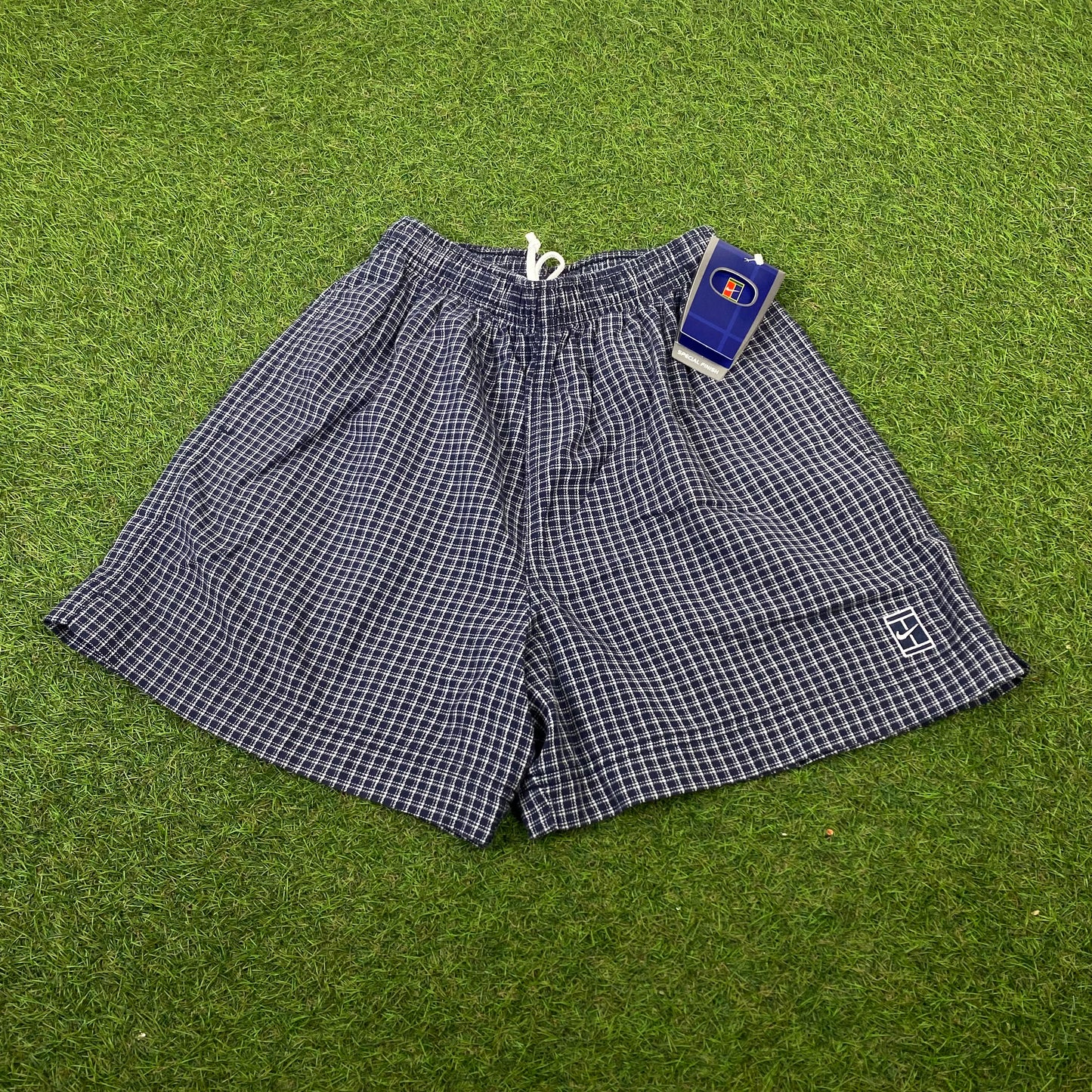 90s Nike Challenge Court Shorts Blue XS