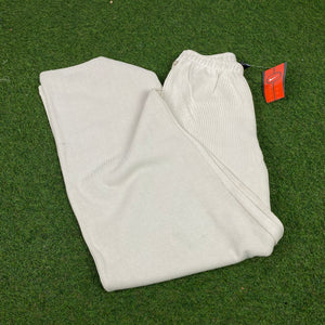 Vintage Nike Cotton Joggers Brown Tan XS