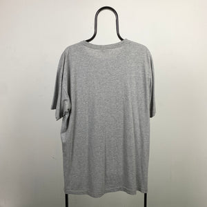 Retro 00s Stussy T-Shirt Grey XL
