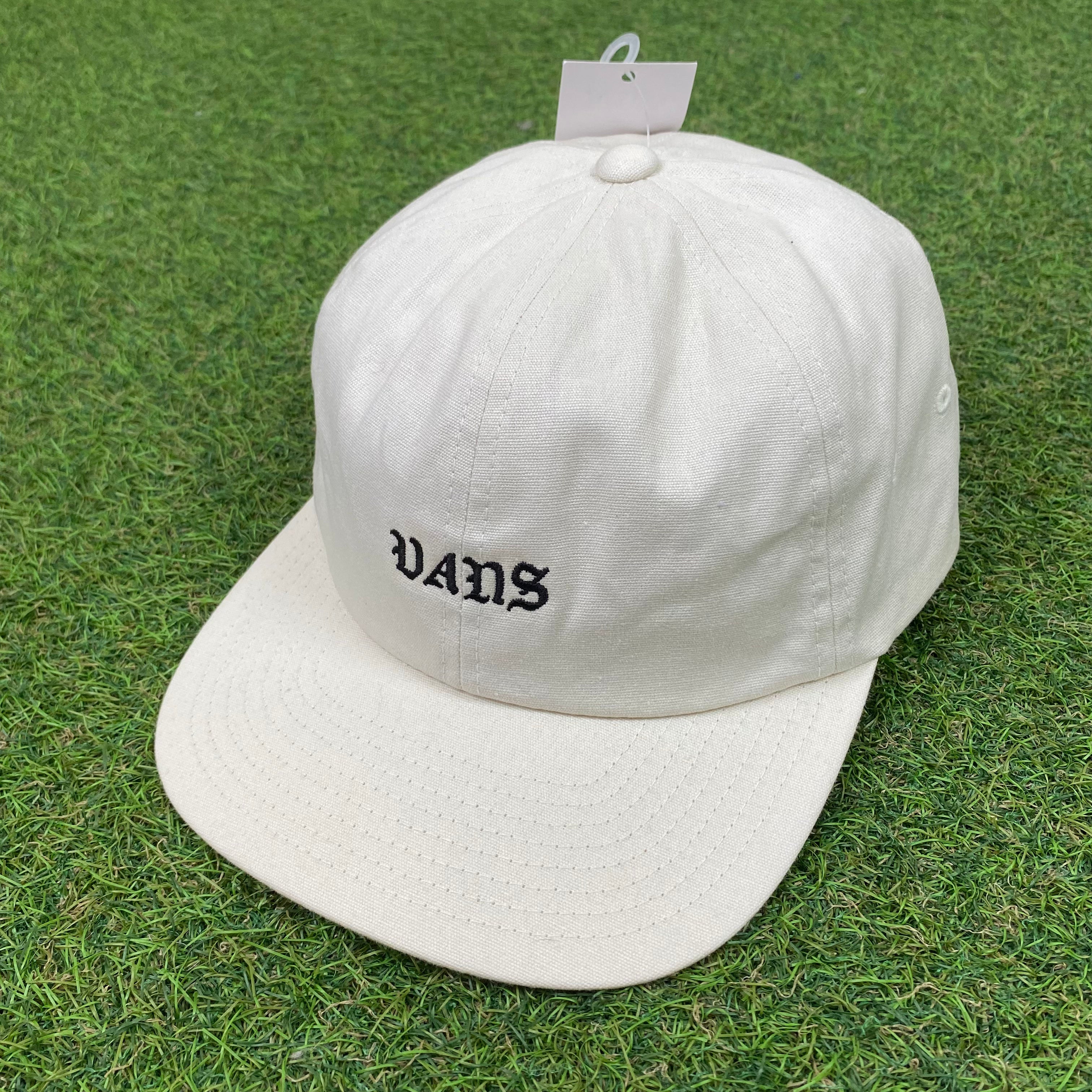 Retro Vans Skate Hat White Clout Closet