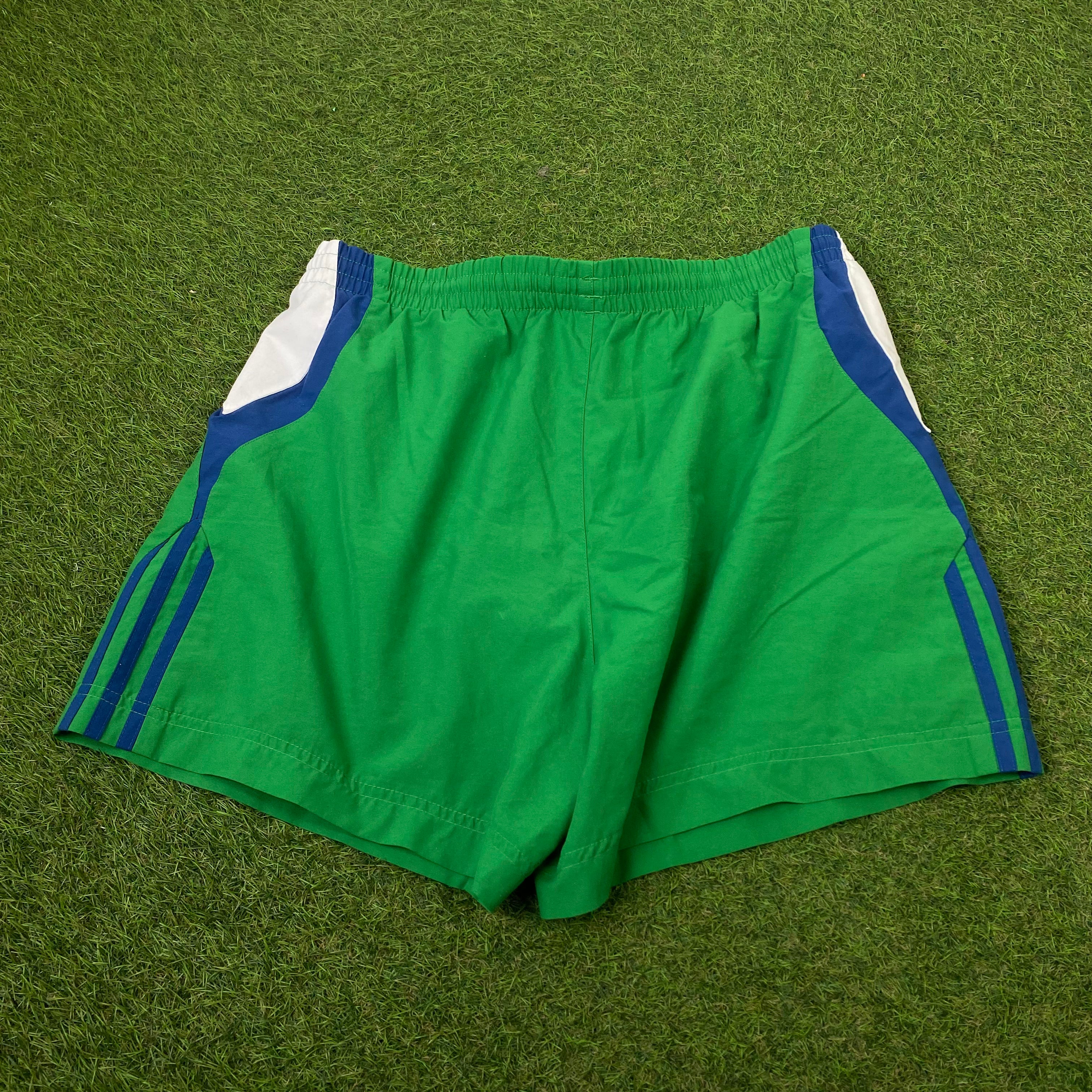 90s Adidas Shorts Green Medium