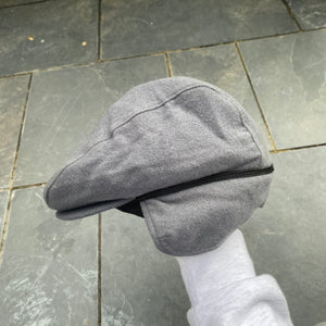 Vintage Nike Flat Cap Hat Grey