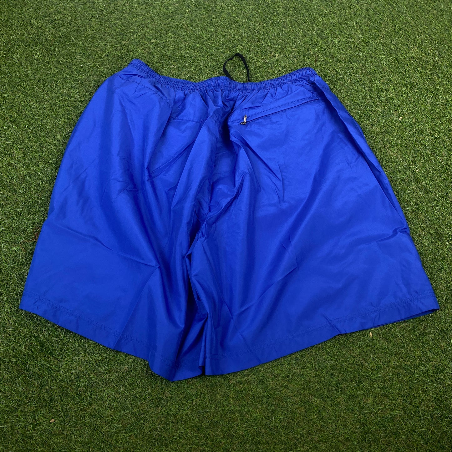 90s Nike Nylon Shorts Blue XL