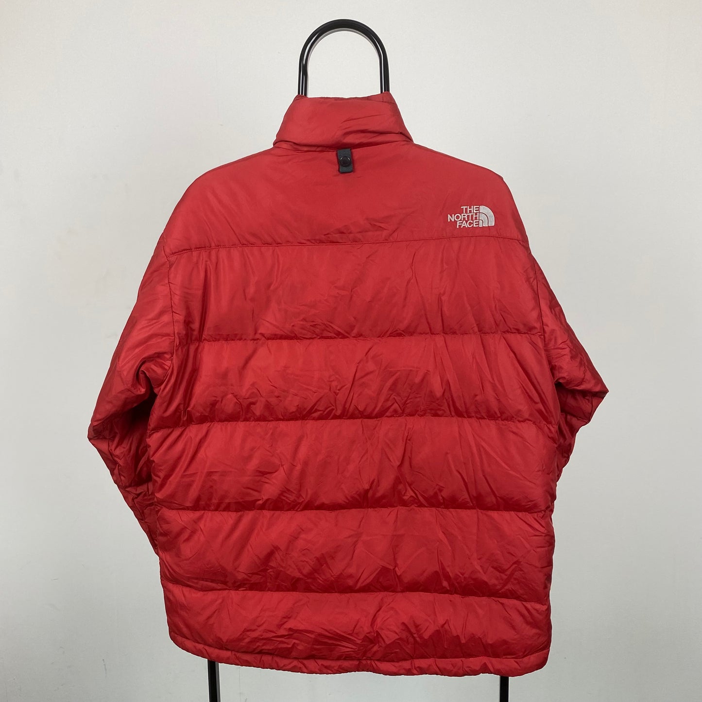 90s The North Face Puffer Jacket Red Large