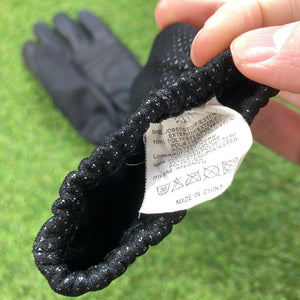 Retro 90s Windstopper Fleece Golf Gloves Black