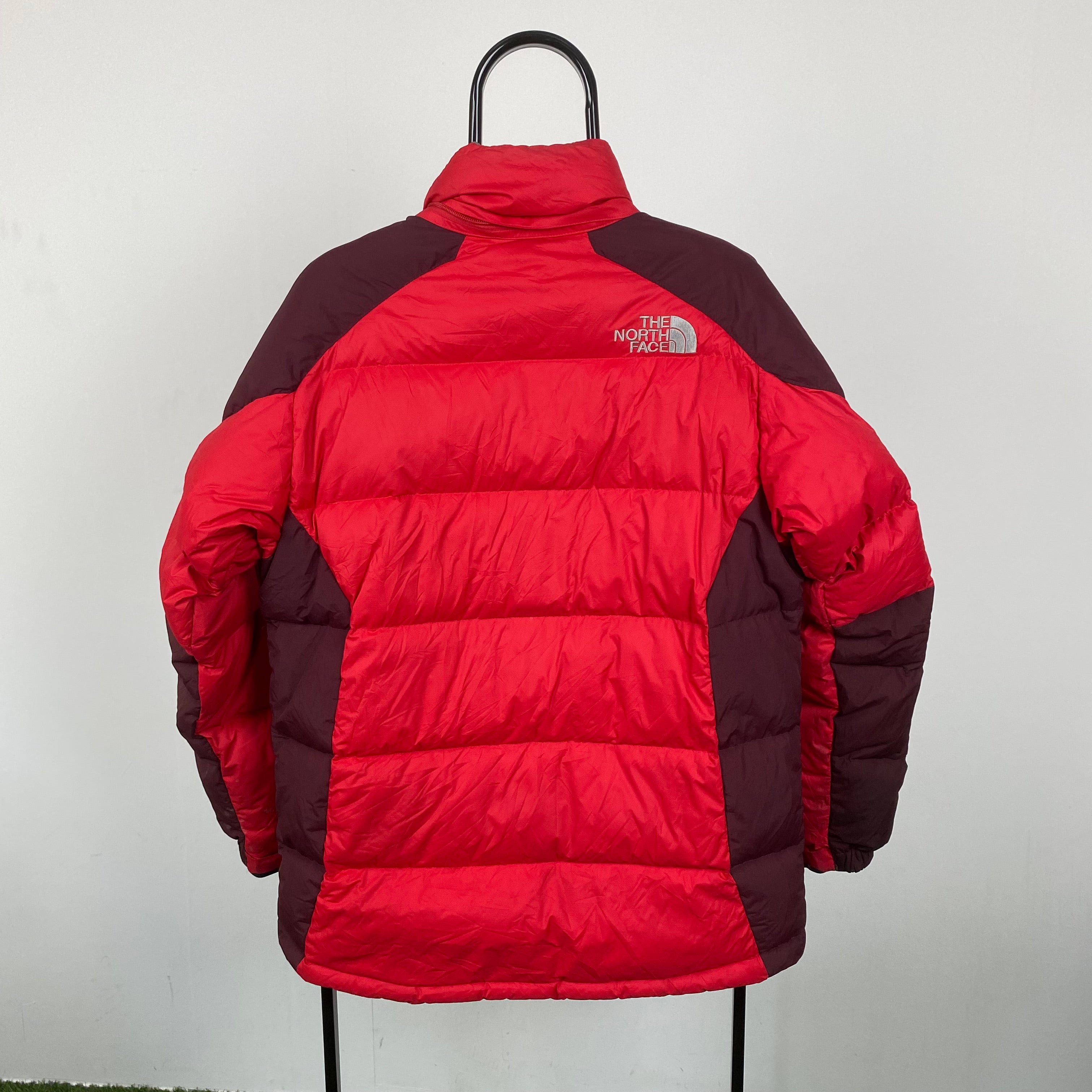 90s The North Face Puffer Jacket Red Small