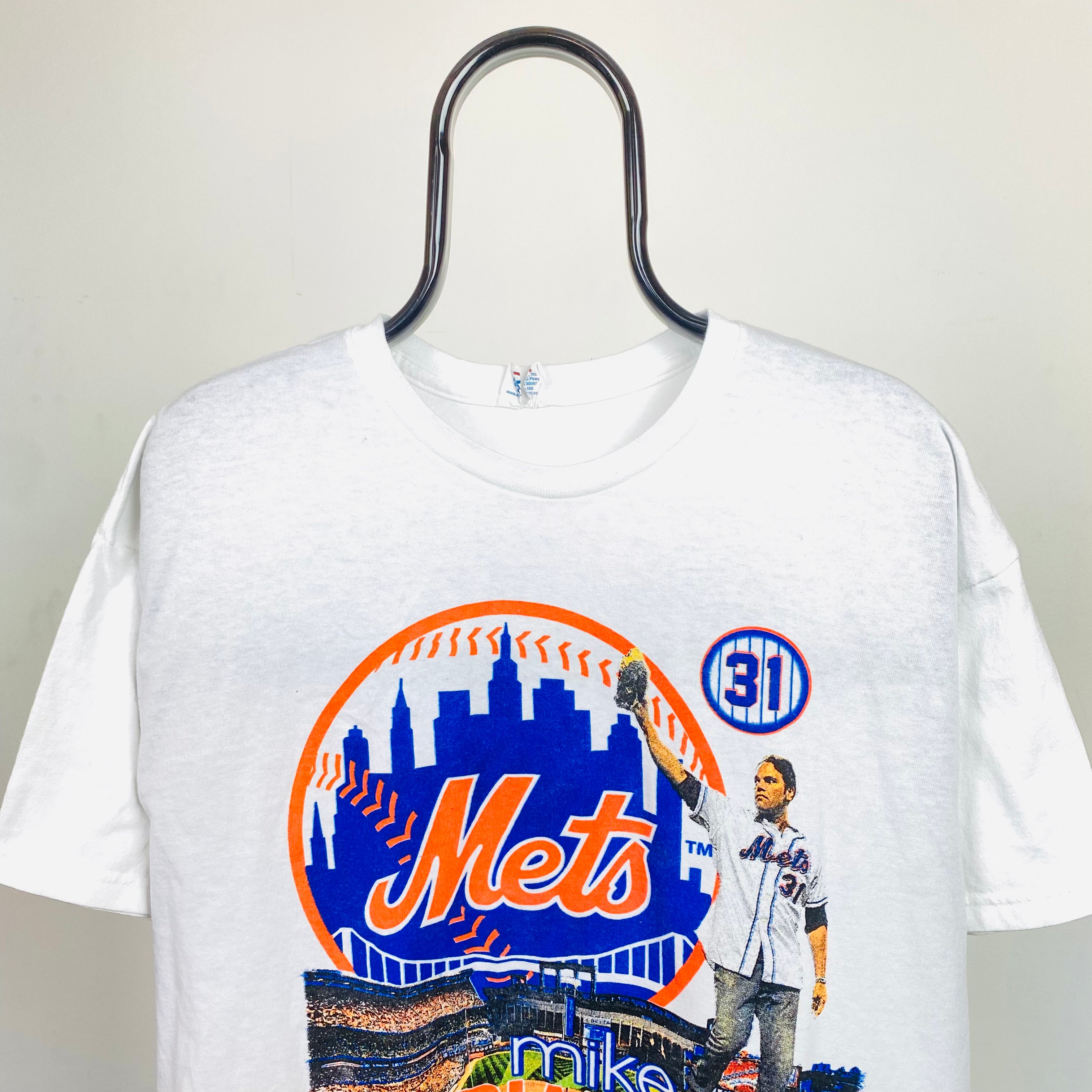 Retro 90s Mets MLB T-Shirt White XL – Clout Closet