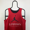 Vintage Nike Jordan Basketball Jersey Vest Red Small
