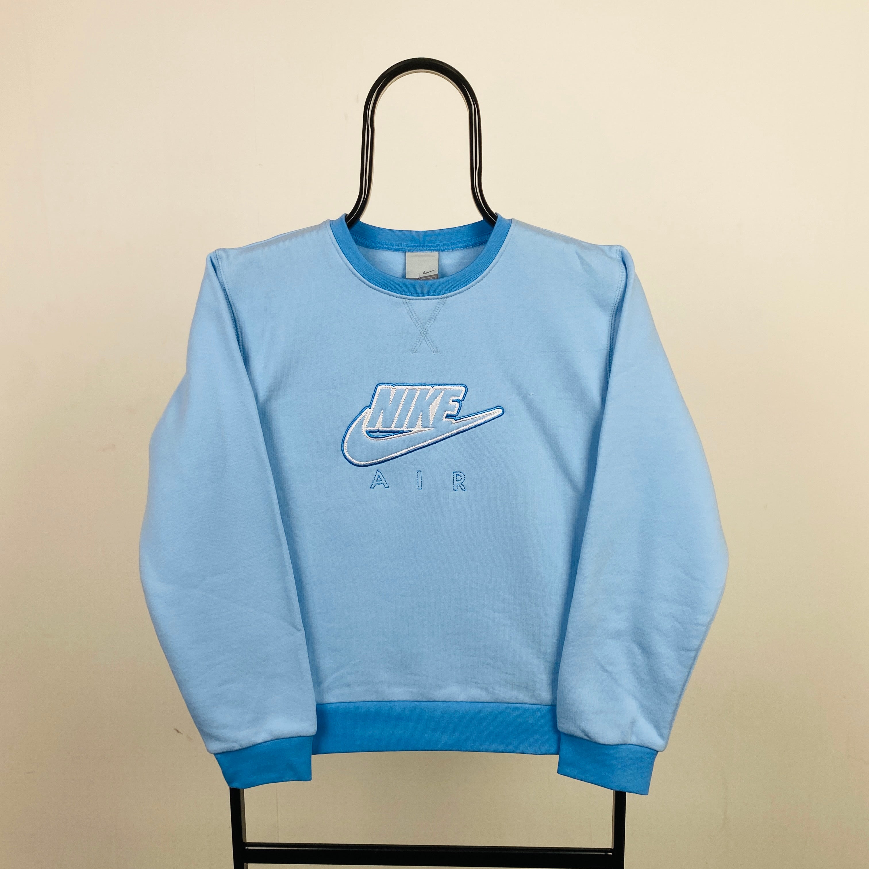 00s Nike Air Sweatshirt Blue XS