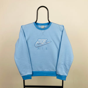 00s Nike Air Sweatshirt Blue XS