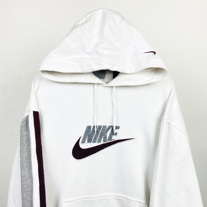 00s Nike Hoodie White XXL