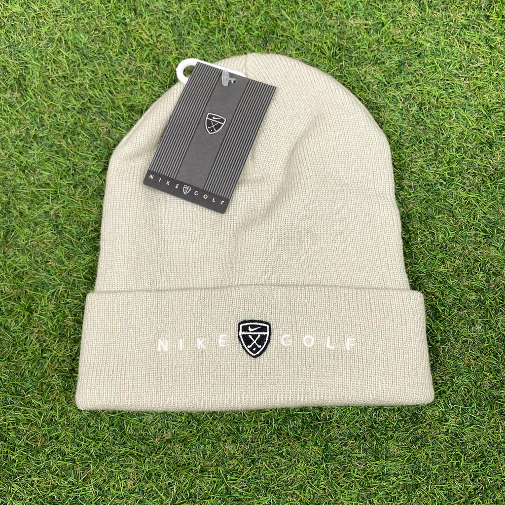 00s Nike Golf Beanie Hat Brown