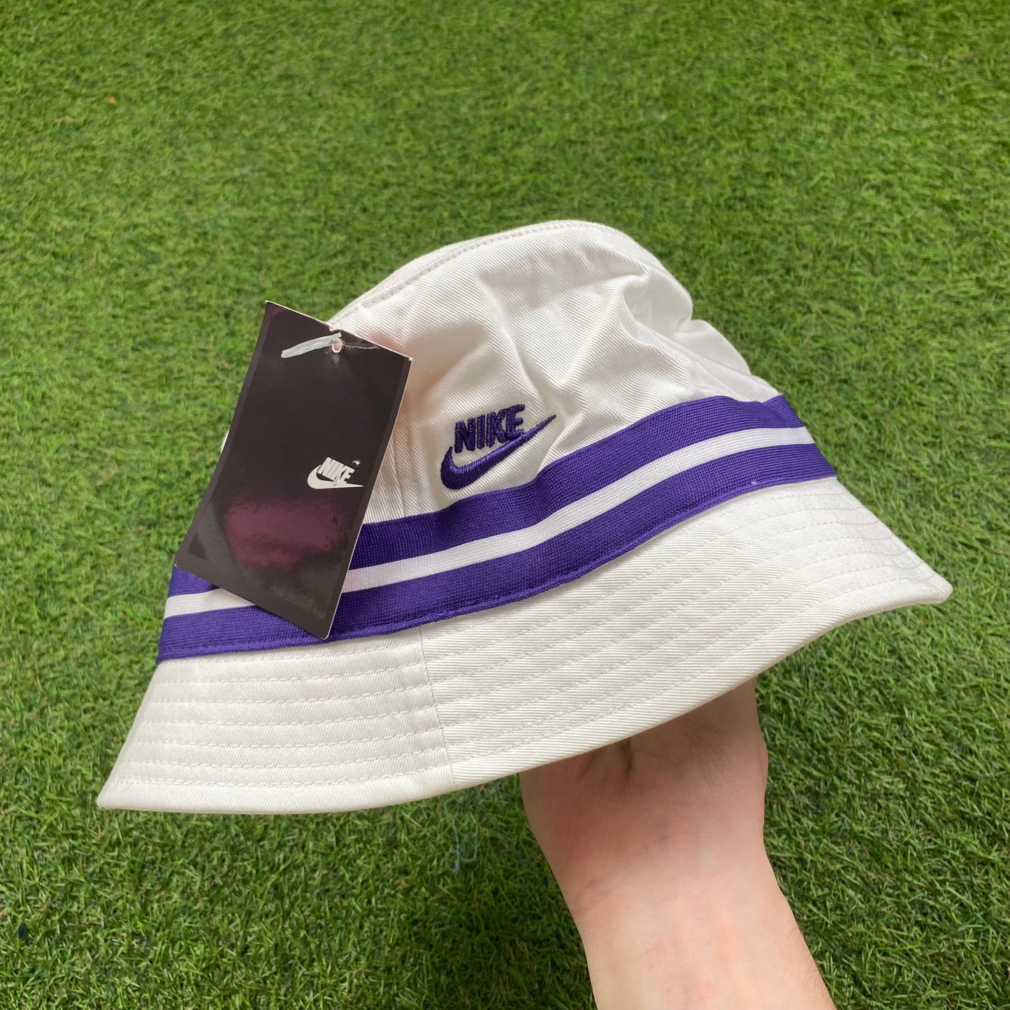 Vintage Nike Bucket Hat White