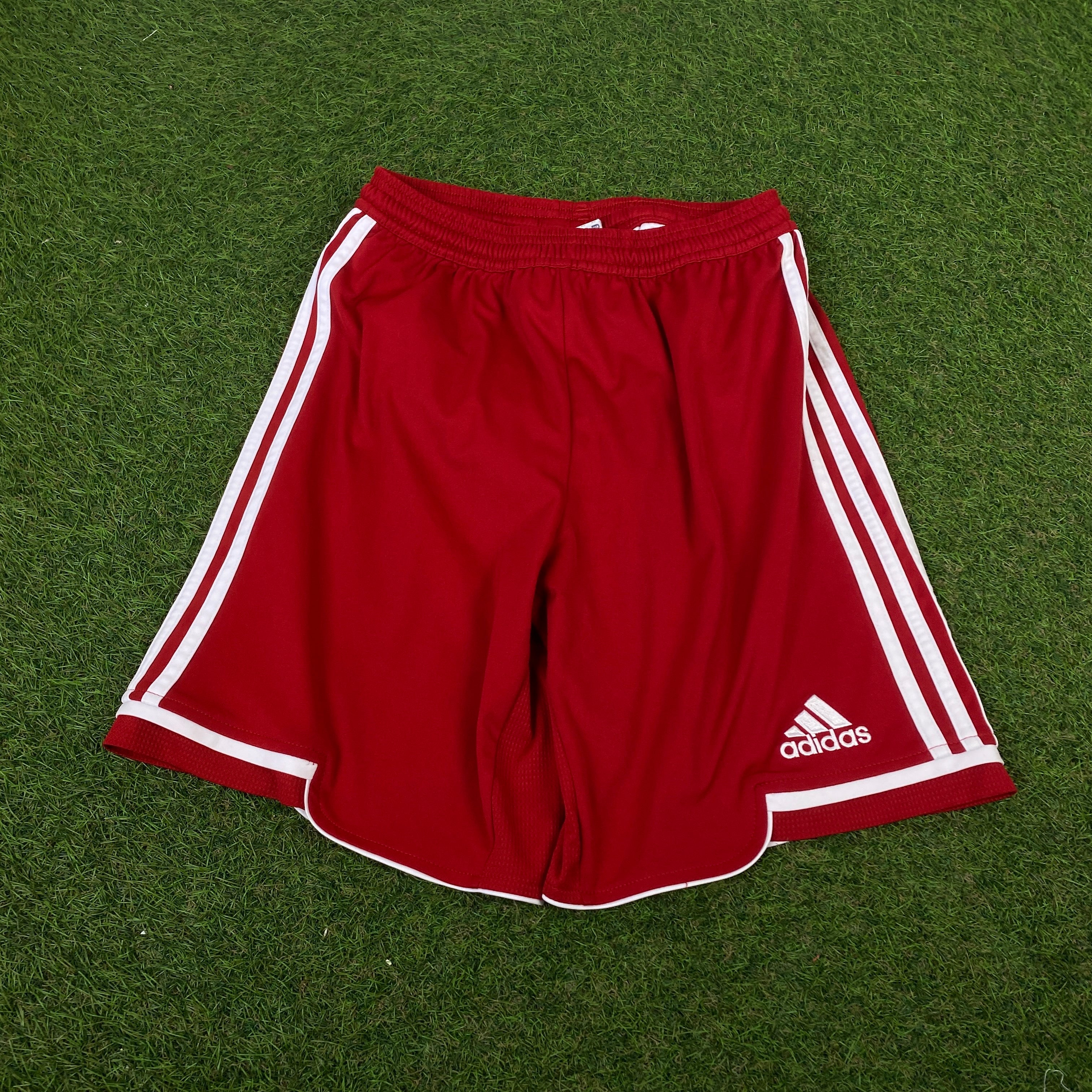 Retro Adidas Shorts Red XS