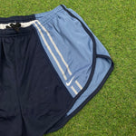 90s Nike Nylon Sprinter Shorts Blue Large