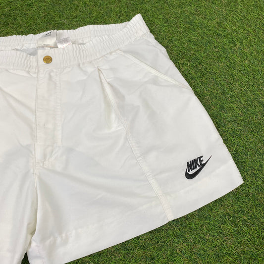 90s Nike Tennis Shorts White Small