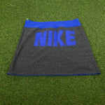 90s Nike Reversible Skirt Blue Grey Medium