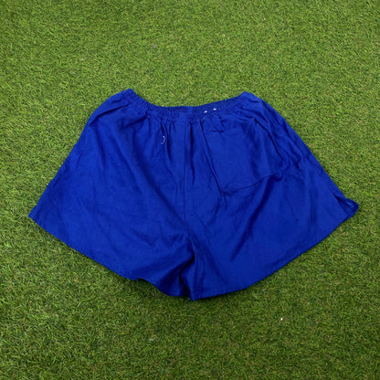 Retro Sprinter Shorts Blue Small