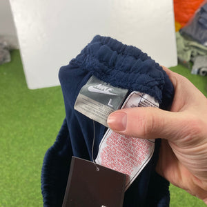 90s Nike Cotton Shorts Blue XS